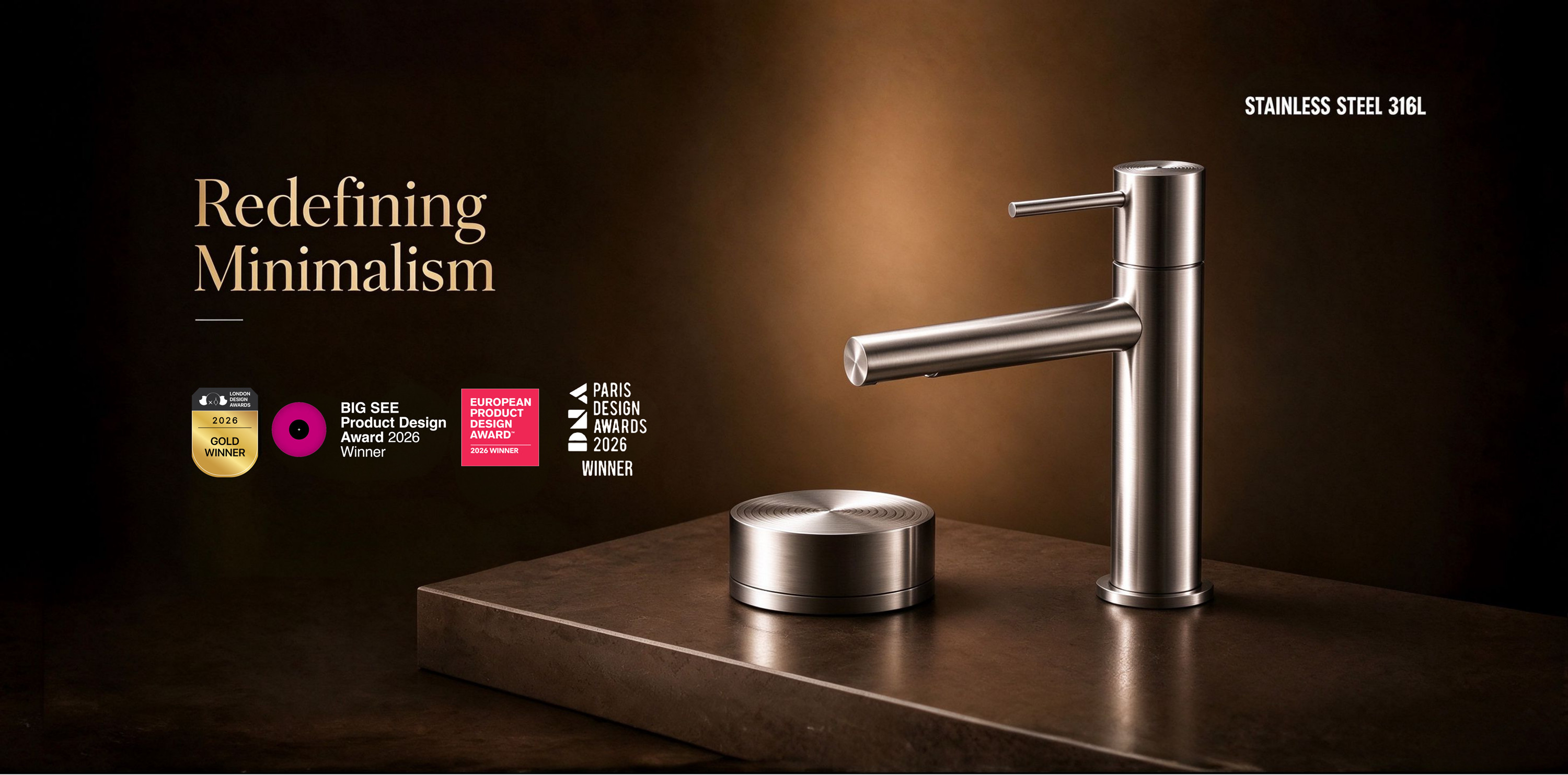 MAIN PLAN 316L basin mixer
